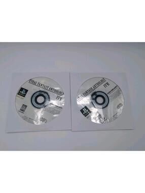 Final Fantasy Anthology (Sony PlayStation 1) Game Discs Only